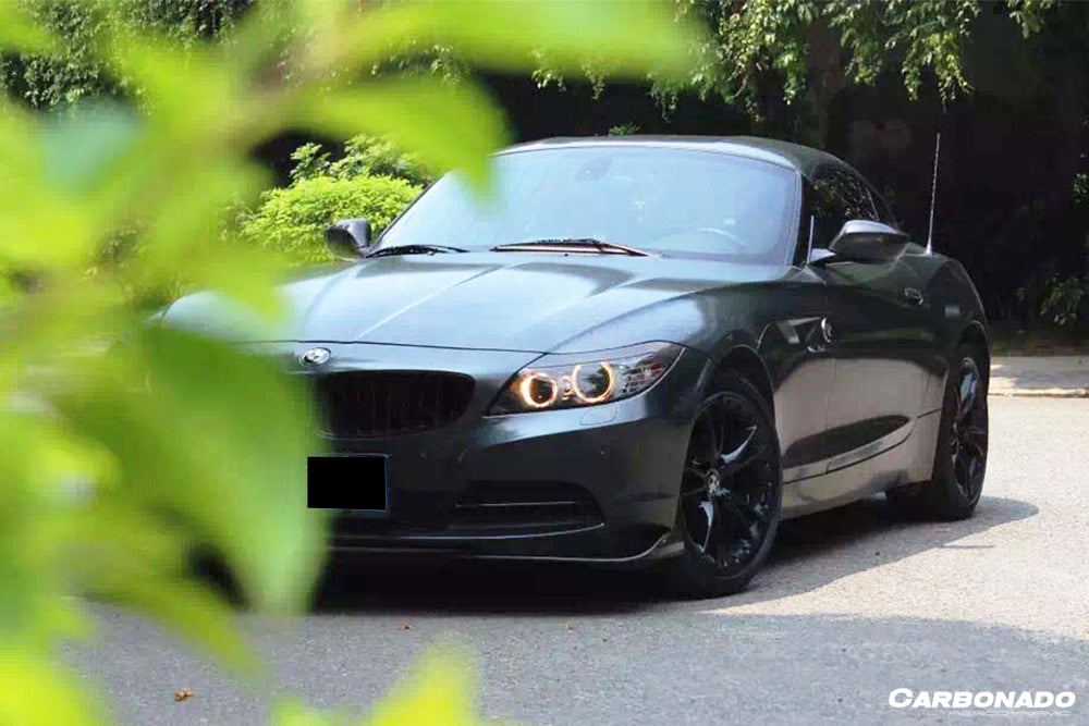 2009-2016 BMW Z4 E89 DP Style Carbon Fiber Front Bumper Splitter - Carbonado