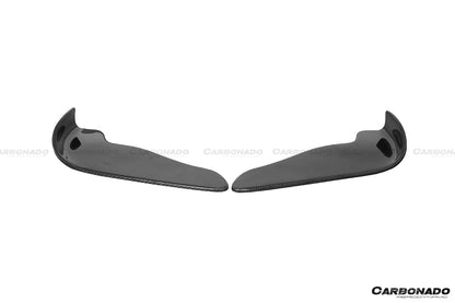 2009-2016 BMW Z4 E89 DP Style Carbon Fiber Front Bumper Splitter - Carbonado