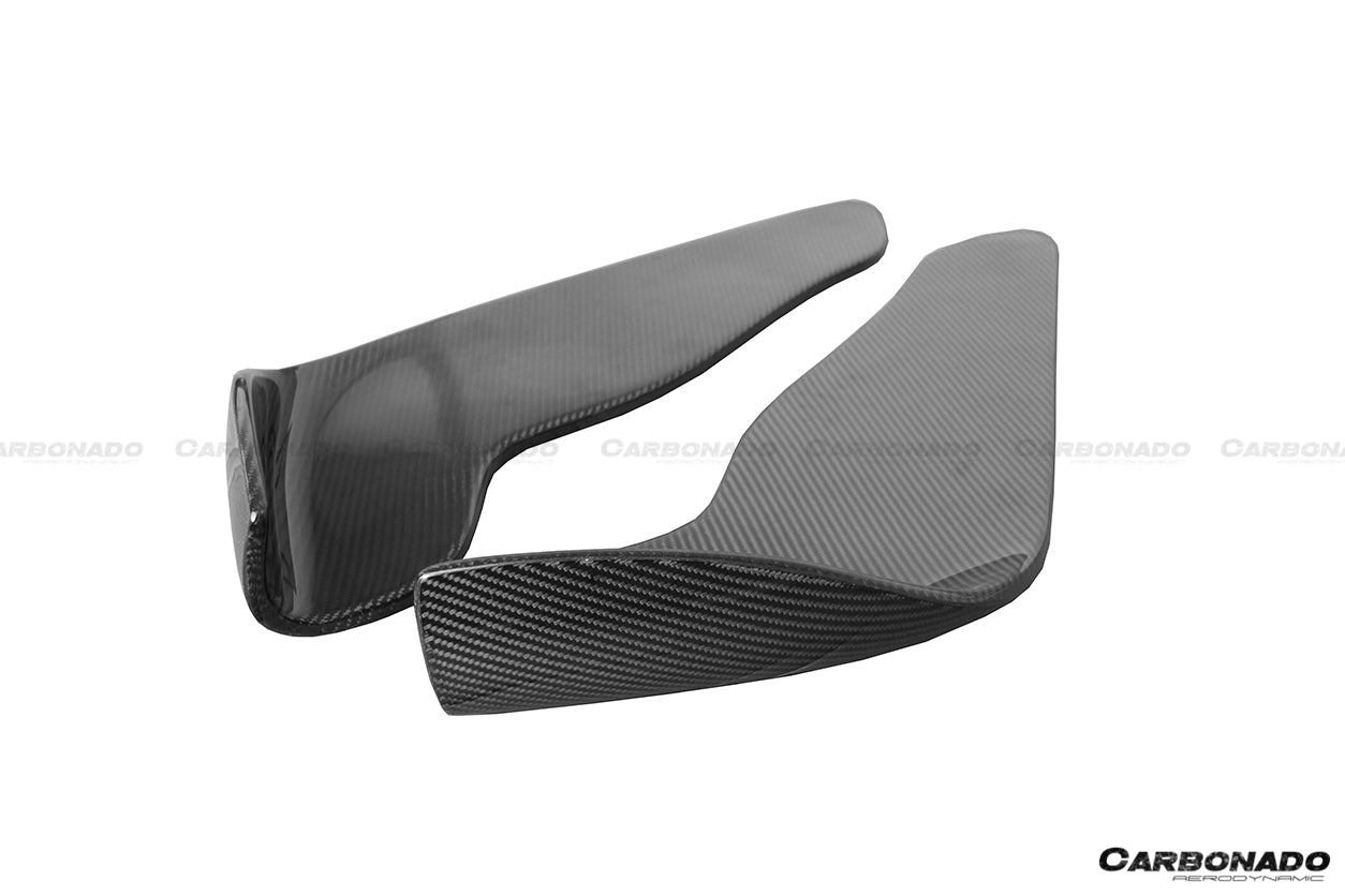 2009-2016 BMW Z4 E89 DP Style Carbon Fiber Front Bumper Splitter - Carbonado