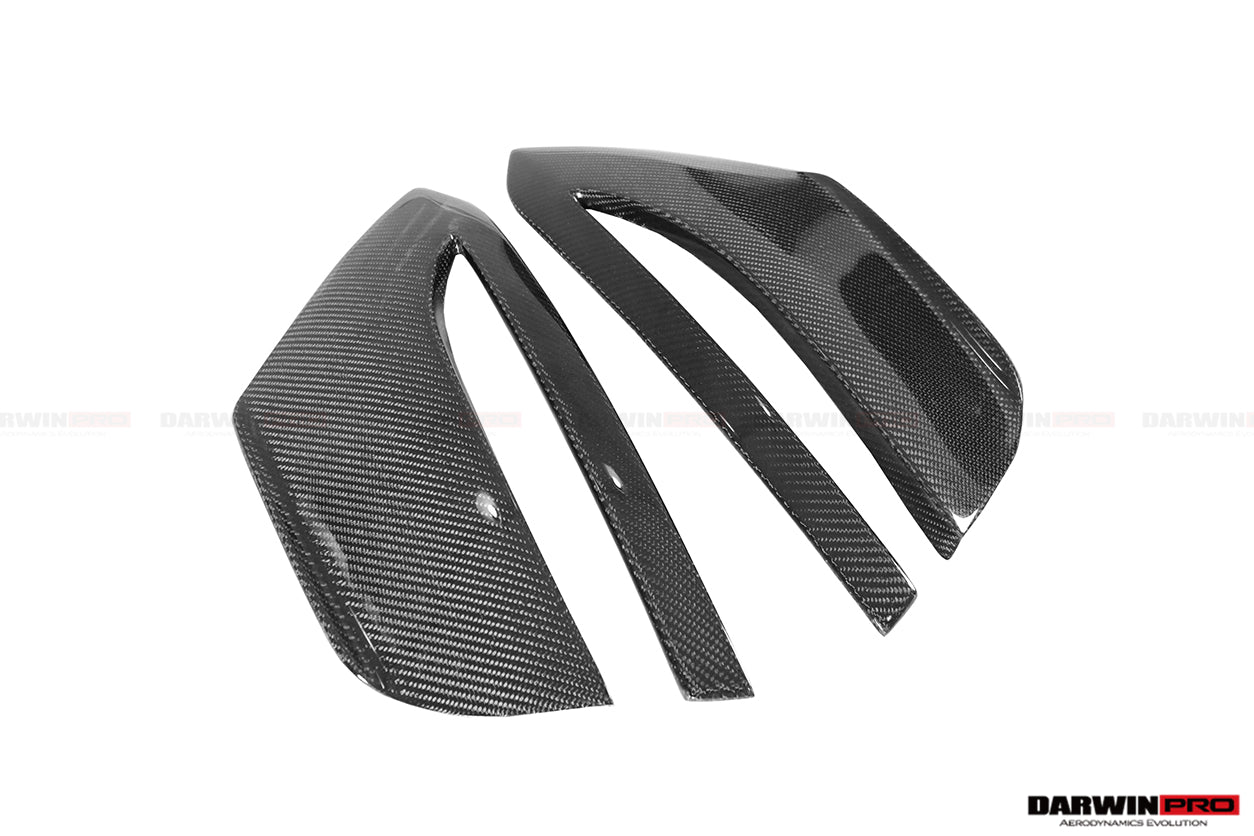 2020-2023 Tesla Model Y IMP Performance Carbon Fiber Day Running Light Cover - DarwinPRO Aerodynamics