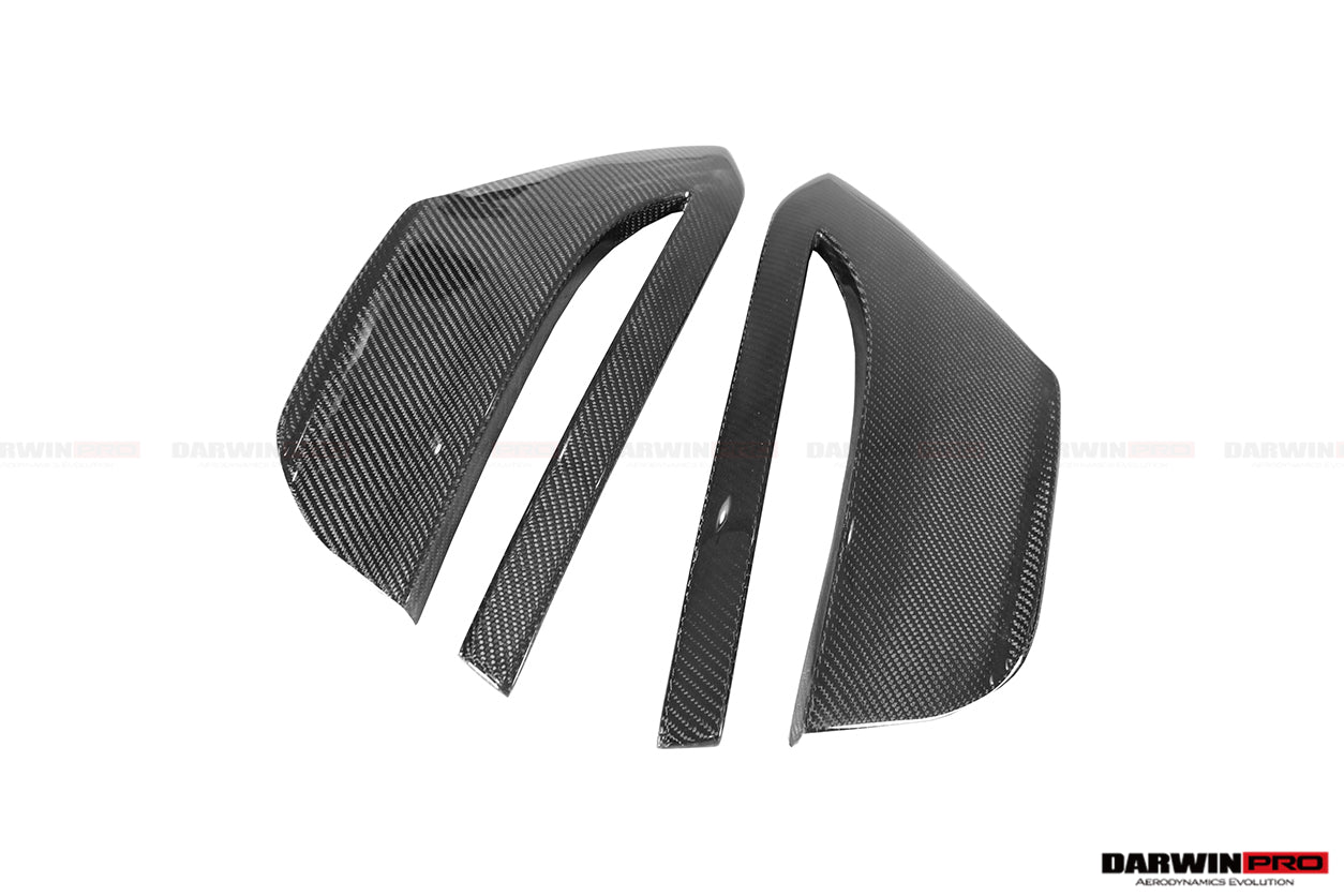 2020-2023 Tesla Model Y IMP Performance Carbon Fiber Day Running Light Cover - DarwinPRO Aerodynamics