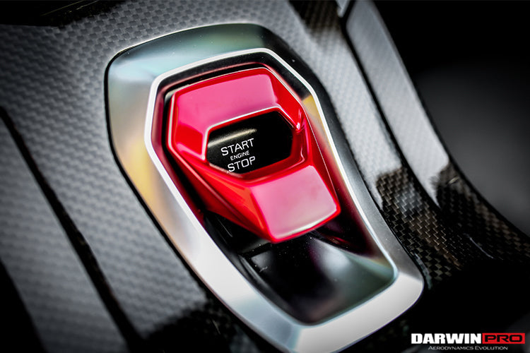 2015-2019 Lamborghini Huracan LP610/LP580 Autoclave Carbon Fiber Center Console Tunnel - DarwinPRO Aerodynamics