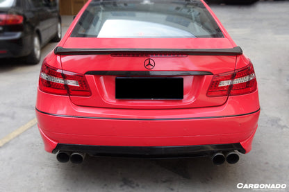 2010-2013 Mercedes Benz E Class W207 Coupe LS Style Rear Lip Caps - Carbonado