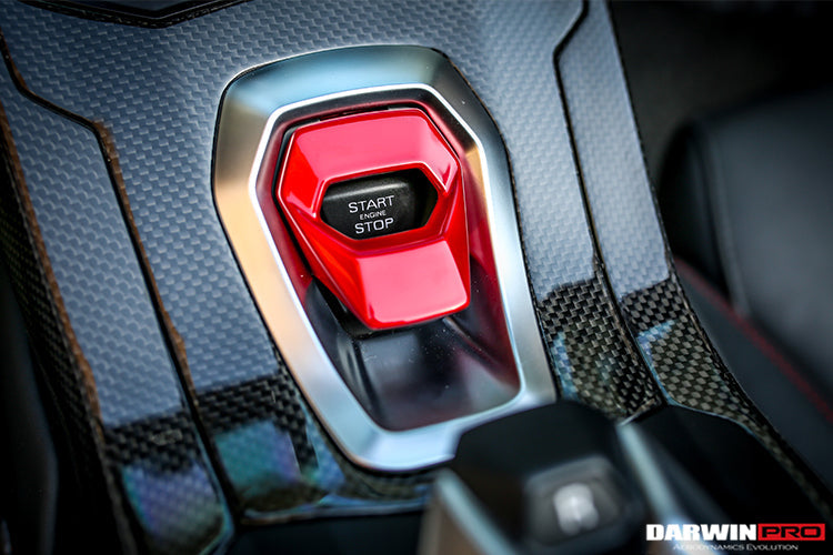 2015-2019 Lamborghini Huracan LP610/LP580 Autoclave Carbon Fiber Center Console Tunnel - DarwinPRO Aerodynamics