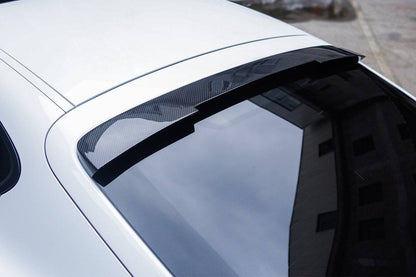 2013-2016 Porsche Panamera 970.2 TAS Style Carbon Fiber Roof Spoiler - Carbonado