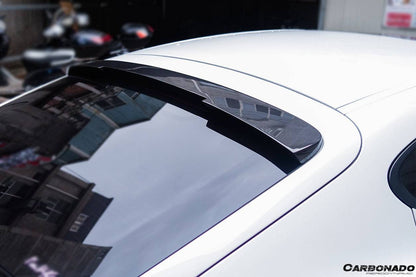 2013-2016 Porsche Panamera 970.2 TAS Style Carbon Fiber Roof Spoiler - Carbonado Aero