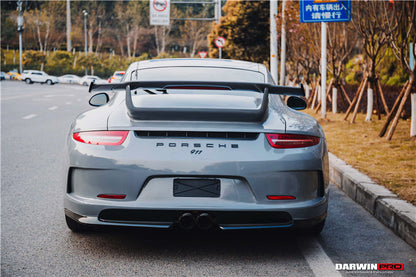 2012-2015 Porsche 911 991.1 Carrera & S GT3 Style Rear Bumper (For Mid-Exhaust) - DarwinPRO Aerodynamics