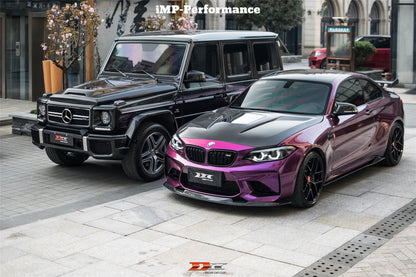 2014-2020 BMW M2/M2C  2-SERIES F22/F23F87 IMP Performance Partial Carbon Fiber Hood - DarwinPRO Aerodynamics