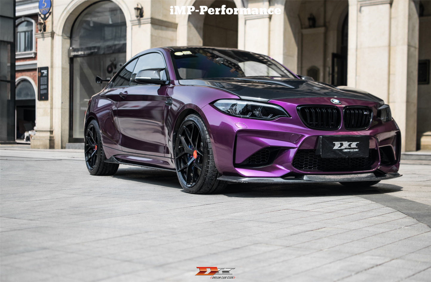 2014-2020 BMW M2/M2C  2-SERIES F22/F23F87 IMP Performance Partial Carbon Fiber Hood - DarwinPRO Aerodynamics