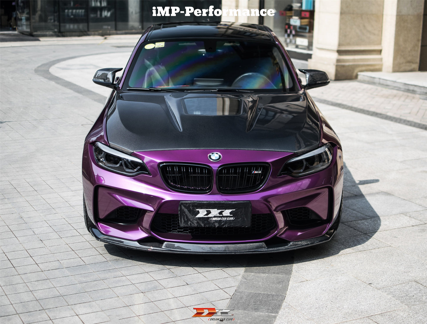 2014-2020 BMW M2/M2C  2-SERIES F22/F23F87 IMP Performance Partial Carbon Fiber Hood - DarwinPRO Aerodynamics