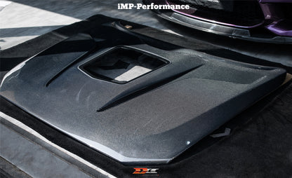 2014-2020 BMW M2/M2C  2-SERIES F22/F23F87 IMP Performance Partial Carbon Fiber Hood - DarwinPRO Aerodynamics