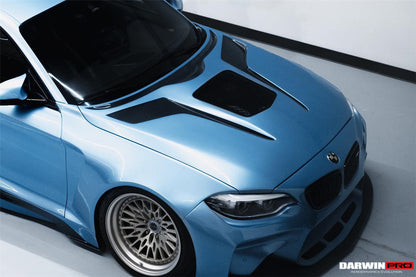 2016-2020 BMW M2 F87 VR Style Partial Carbon Fiber Wide Full Body kit - DarwinPRO Aerodynamics