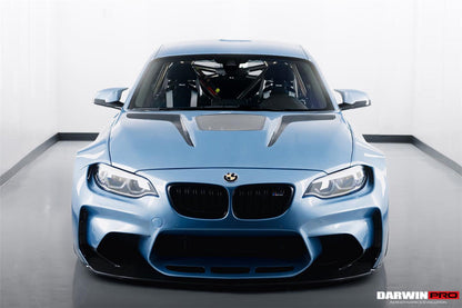 2016-2020 BMW M2 F87 VR Style Partial Carbon Fiber Wide Full Body kit - DarwinPRO Aerodynamics