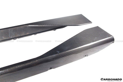 2021-UP BMW M4 G82/G83 MP Style Carbon Fiber Side Skirts - Carbonado Aero