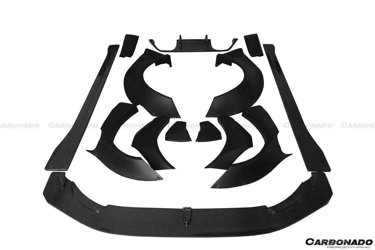 2014-2020 BMW F82/F83 M4 DE Style Partial Carbon Fiber Aero - Full Kit - Carbonado Aero