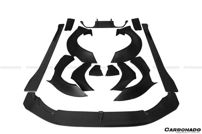 2014-2020 BMW F82/F83 M4 DE Style Partial Carbon Fiber Aero - Full Kit - Carbonado Aero