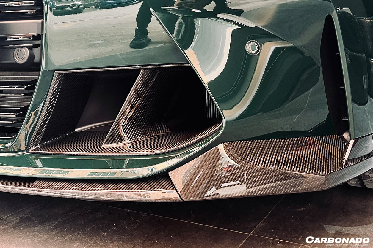 2021-UP BMW M3 G80 M4 G82/G83 MP Style Carbon Fiber Front Lip - Carbonado