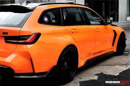2021-UP BMW M3 G80 G81 BKSSII Style Front Bumper and Front Fender and Side Skirts - DarwinPRO Aerodynamics