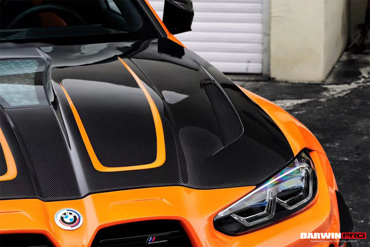 2021-UP BMW M3 G80 G81 M4 G82/G83 IMP Performance Carbon Fiber Hood - DarwinPRO Aerodynamics