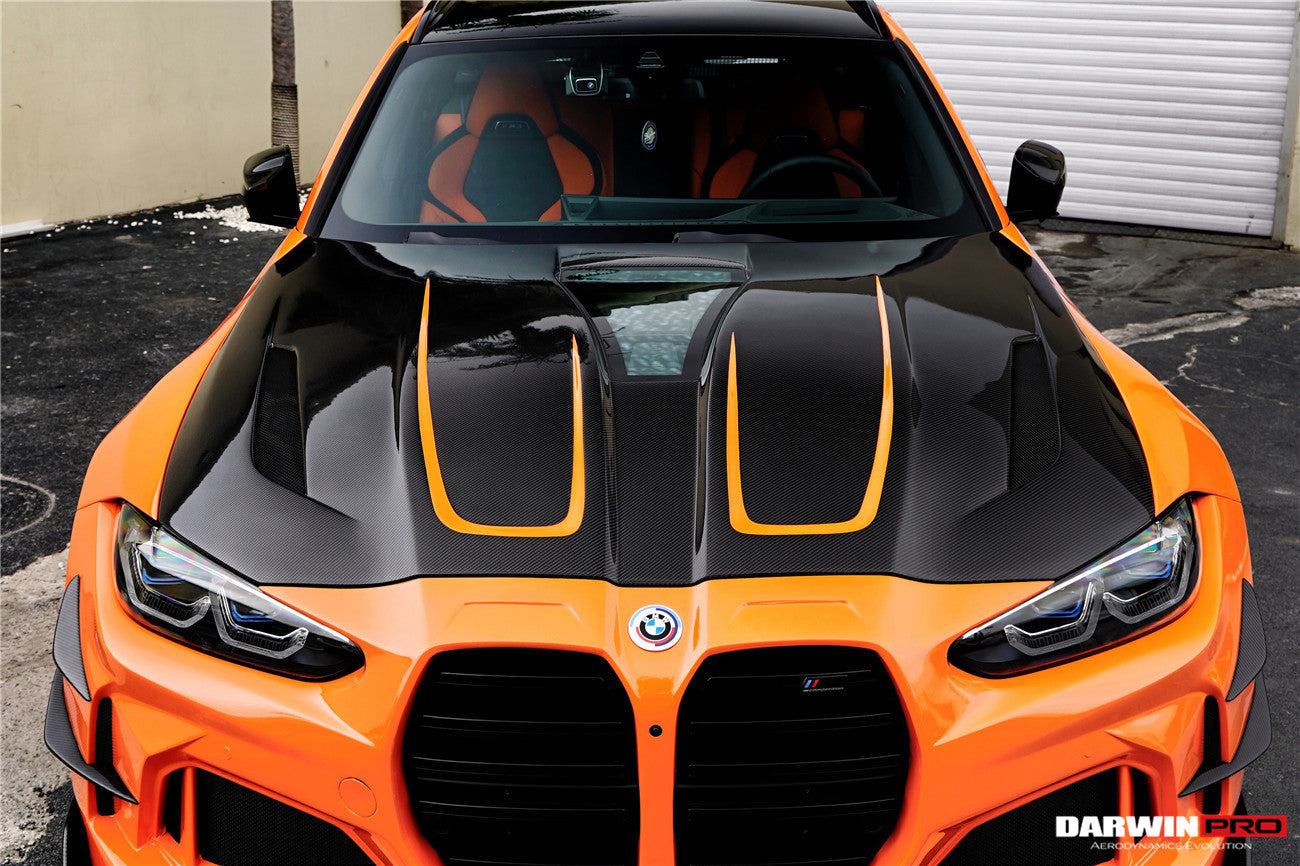 2021-UP BMW M3 G80 G81 M4 G82/G83 IMP Performance Carbon Fiber Hood - DarwinPRO Aerodynamics