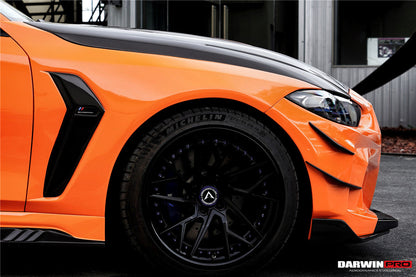 2021-UP BMW M3 G80 G81 BKSSII Style Front Bumper and Front Fender and Side Skirts - DarwinPRO Aerodynamics