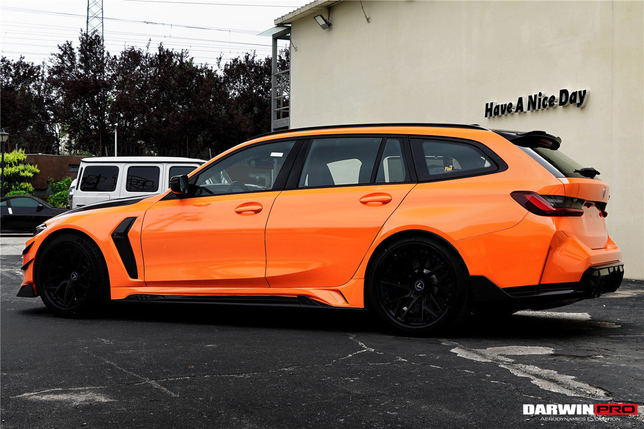 2021-UP BMW M3 G80 G81 BKSSII Style Front Bumper and Front Fender and Side Skirts - DarwinPRO Aerodynamics