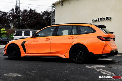 2021-UP BMW M3 G80 G81 BKSSII Style Front Bumper and Front Fender and Side Skirts - DarwinPRO Aerodynamics