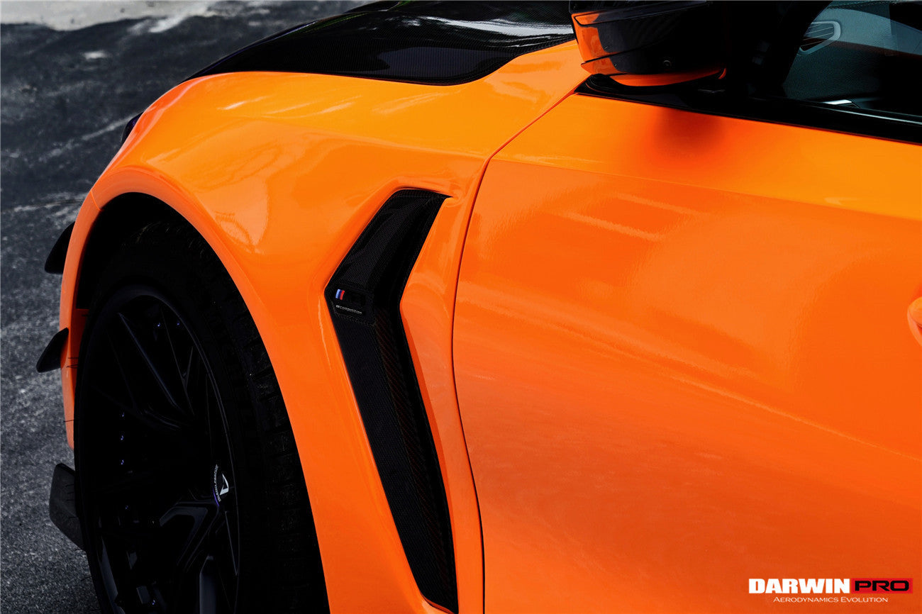 2021-UP BMW M3 G80 G81 BKSSII Style Front Bumper and Front Fender and Side Skirts - DarwinPRO Aerodynamics