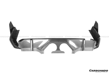 2021-UP BMW M4 G82/G83 MP Style Dry Carbon Fiber Middle Rear Lip w/ Caps - Carbonado