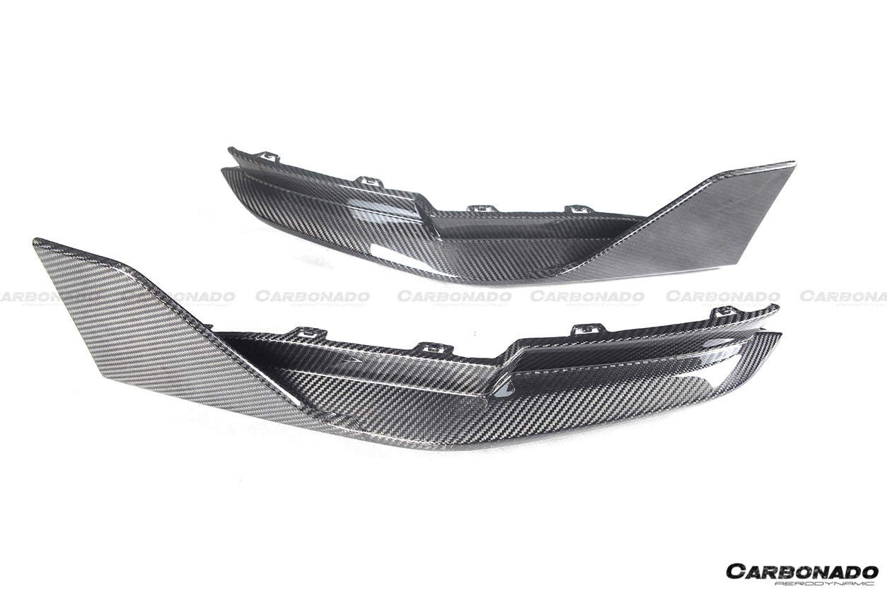 2021-UP BMW M3 G80 MP Style Carbon Fiber Rear Caps - Carbonado