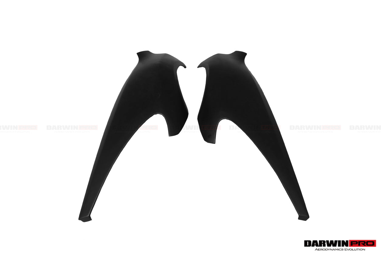 2011-2014 McLaren MP4 12C 675LT Style Partial Carbon Fiber Front Bumper And Fender - DarwinPRO Aerodynamics