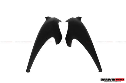 2011-2014 McLaren MP4 12C 675LT Style Partial Carbon Fiber Front Bumper And Fender - DarwinPRO Aerodynamics