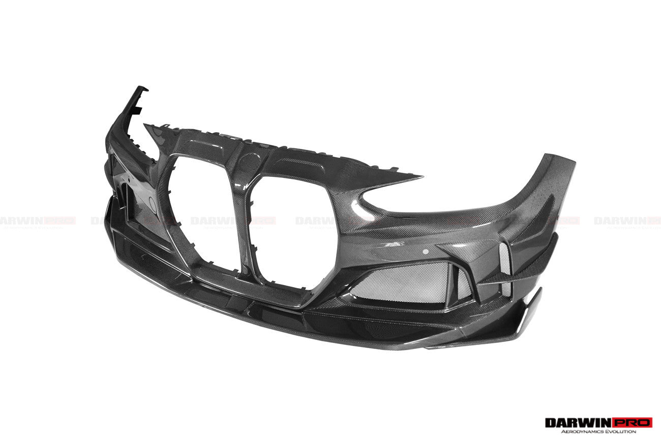 2021-UP BMW M4 G82/G83 BKSSII Style Front Bumper and Front Fender and Side Skirts - DarwinPRO Aerodynamics