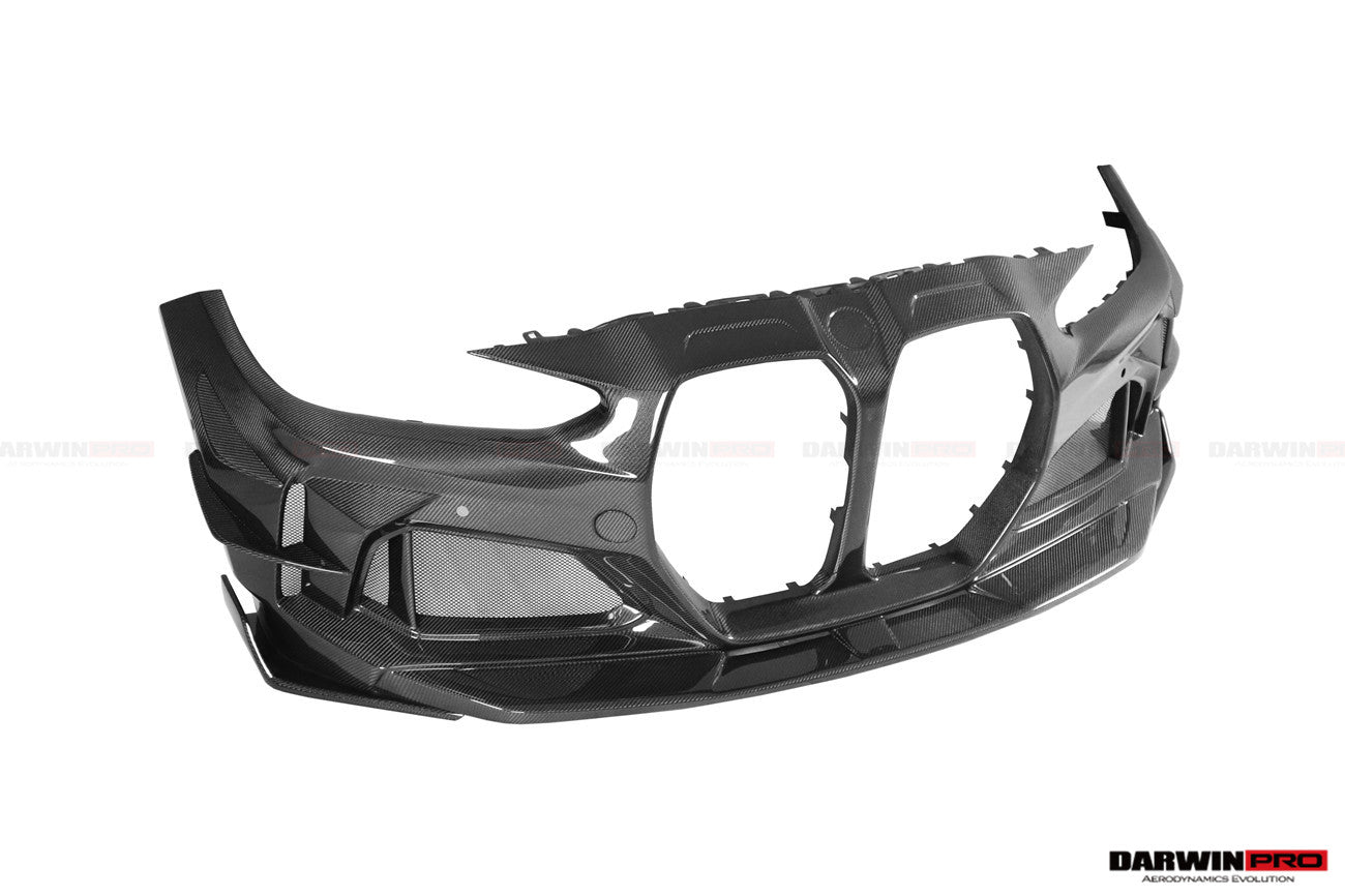 2021-UP BMW M4 G82/G83 BKSSII Style Front Bumper and Front Fender and Side Skirts - DarwinPRO Aerodynamics