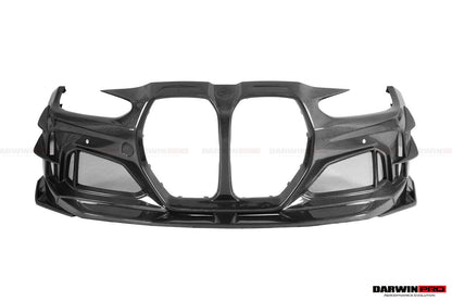 2021-UP BMW M3 G80 G81 BKSSII Style Front Bumper and Front Fender and Side Skirts