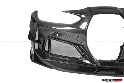 DarwinPRO 2021-UP BMW M4 G82 G83 BKSSII Style Front Bumper and Front Fender and Side Skirts - DarwinPRO Aerodynamics