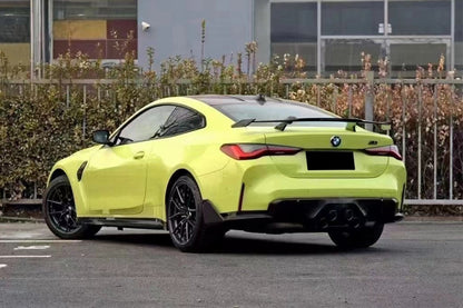 2021-UP BMW M4 G82/G83 MP Style Dry Carbon Fiber Middle Rear Lip w/ Caps - Carbonado