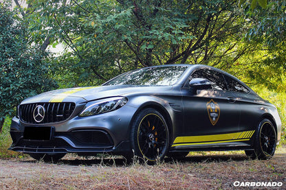 2014-2021 Mercedes Benz C-Class W205/ S-Class W222 C217/ E-Class W213 2/4 Door Dry Carbon Fiber Mirror Cover - Carbonado Aero