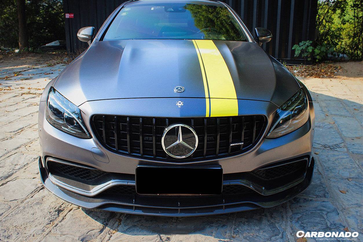 2014-2021 Mercedes Benz C-Class W205/ S-Class W222 C217/ E-Class W213 2/4 Door Dry Carbon Fiber Mirror Cover - Carbonado Aero