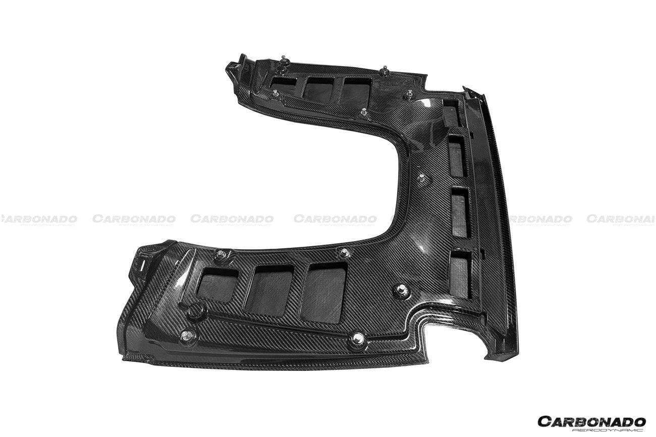 2011-2017 McLaren 650S/MP4 12C Coupe Engine Trunk Surround Replacement - Carbonado Aero