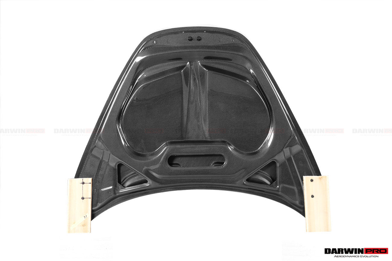 2017-2021 McLaren 720s Se²NWB Style Carbon Fiber Hood - DarwinPRO Aerodynamics
