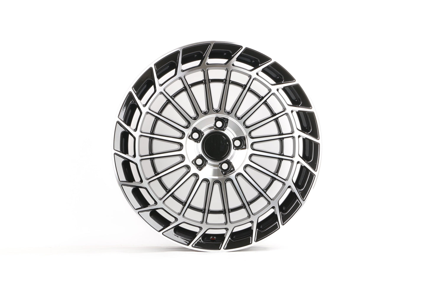 E040 Black Machined Face 19x8.0 ET30 5x114.3 - Square Set (4 Wheels)
