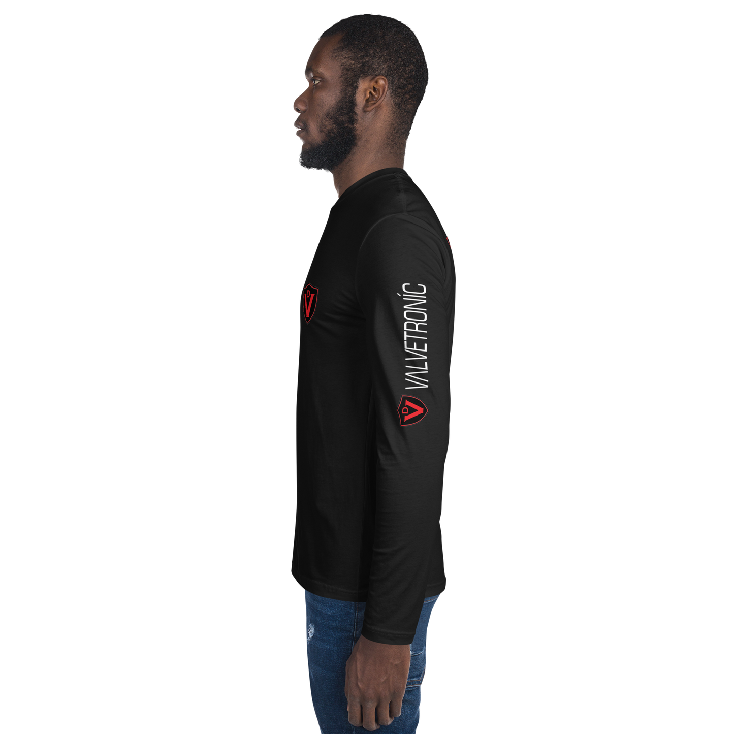 Valvetronic Design Long Sleeve Fitted Crew