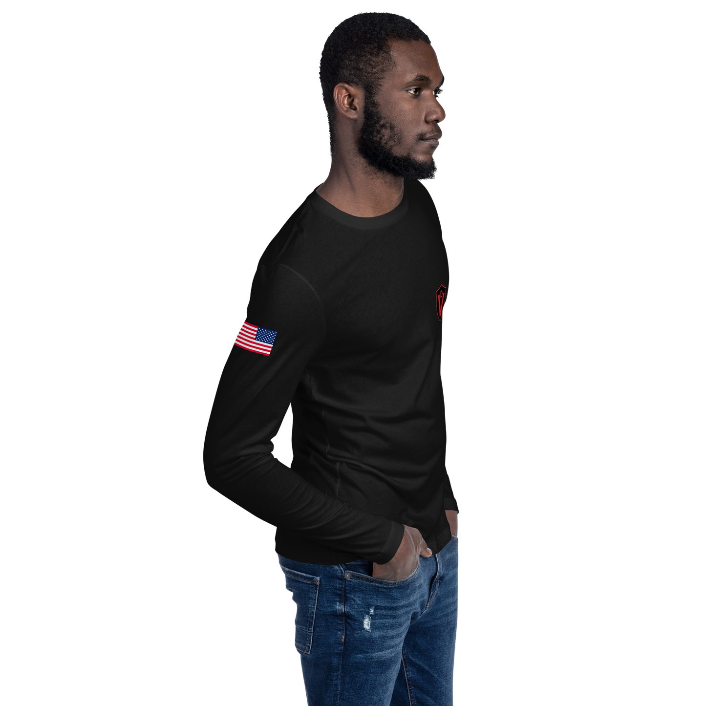 Valvetronic Design Long Sleeve Fitted Crew