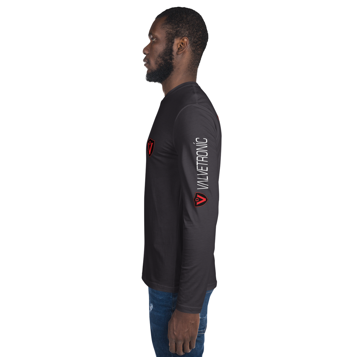 Valvetronic Design Long Sleeve Fitted Crew