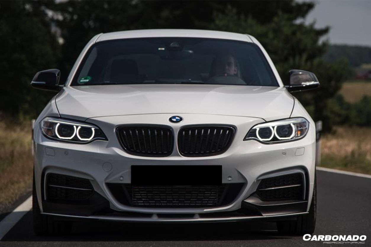 2013-2016 BMW 2 Series F22 F23 MP Style Front Lip (M-Tech Only) - Carbonado Aero