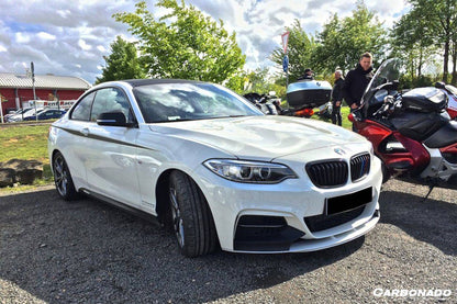 2013-2016 BMW 2 Series F22 F23 MP Style Front Lip (M-Tech Only) - Carbonado Aero