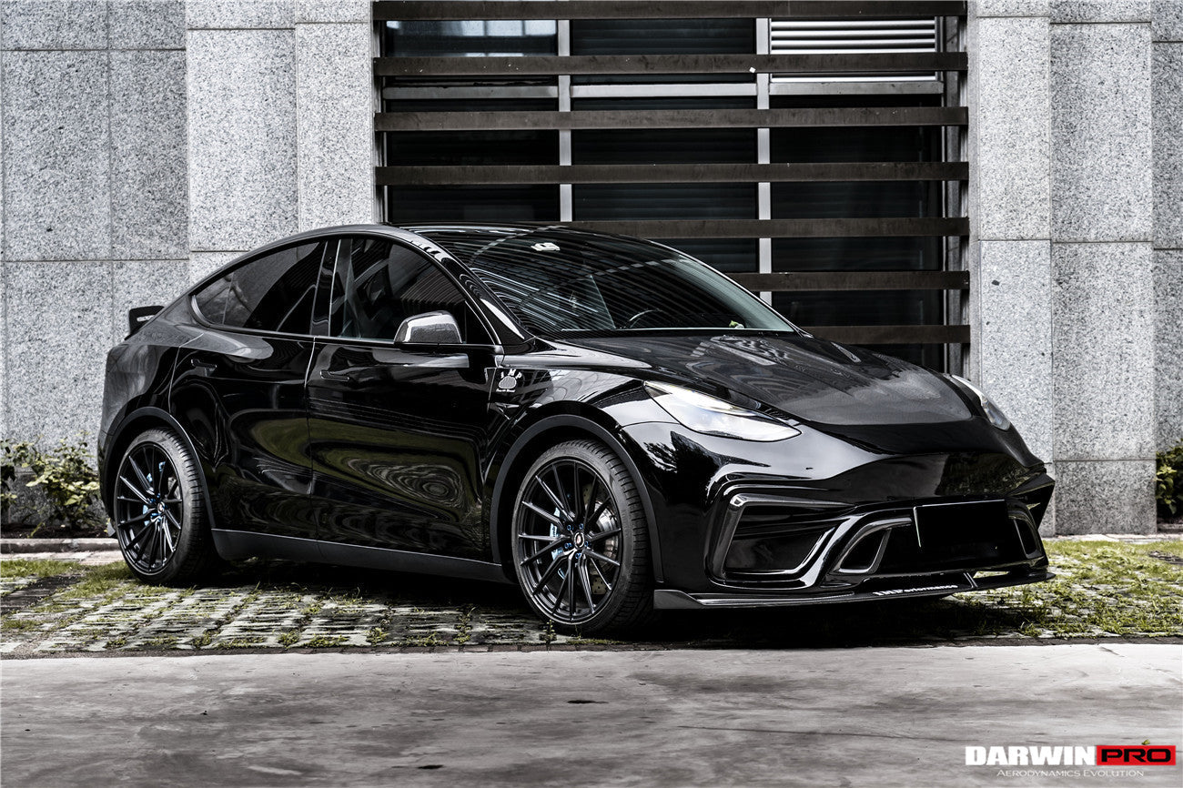 2020-2022 Tesla Model Y IMP Performance Carbon Fiber Front Bumper - DarwinPRO Aerodynamics