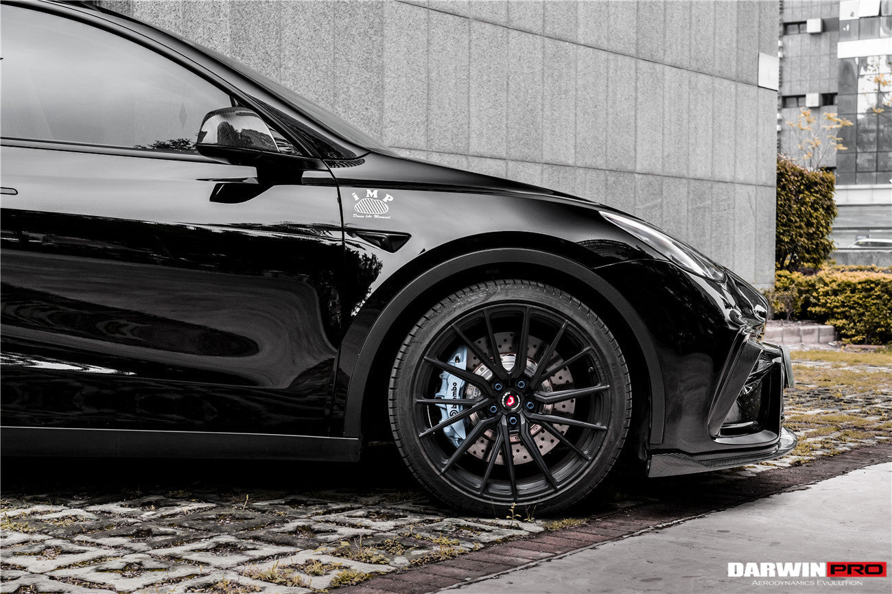 2020-2022 Tesla Model Y IMP Performance Carbon Fiber Front Bumper - DarwinPRO Aerodynamics