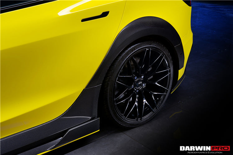 2017-2023 Tesla Model 3 IMP Performance Wide Fender Flares - DarwinPRO Aerodynamics